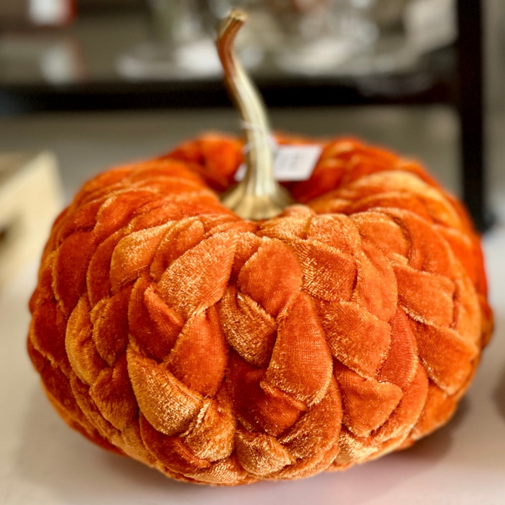 
                      
                        Orange Plush Braided Pumpkins
                      
                    