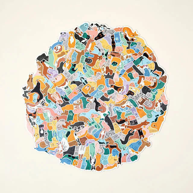299 Dogs and a cat 300 pc Puzzle