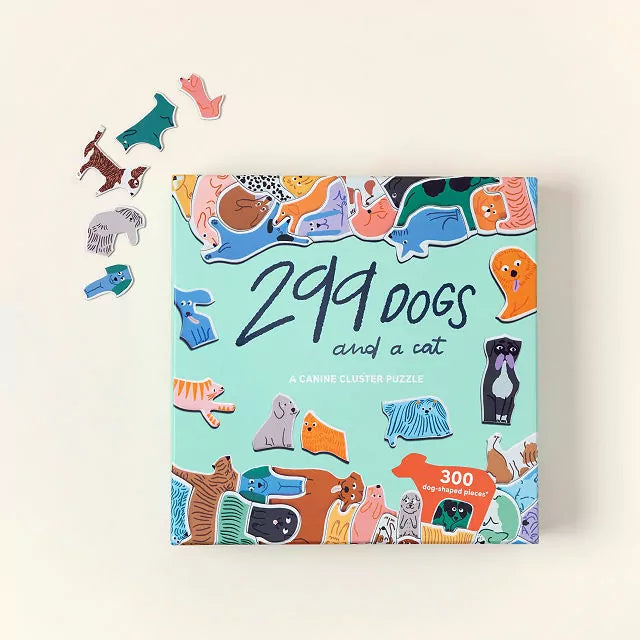 299 Dogs and a cat 300 pc Puzzle