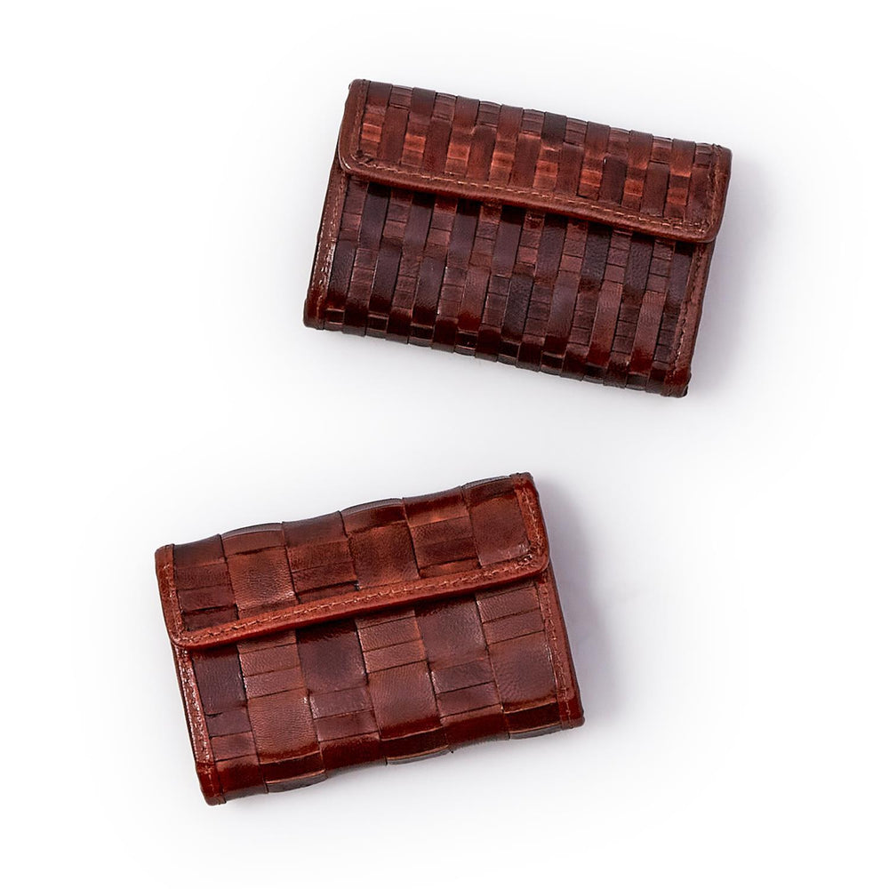 Woven Leather Manicure Set
