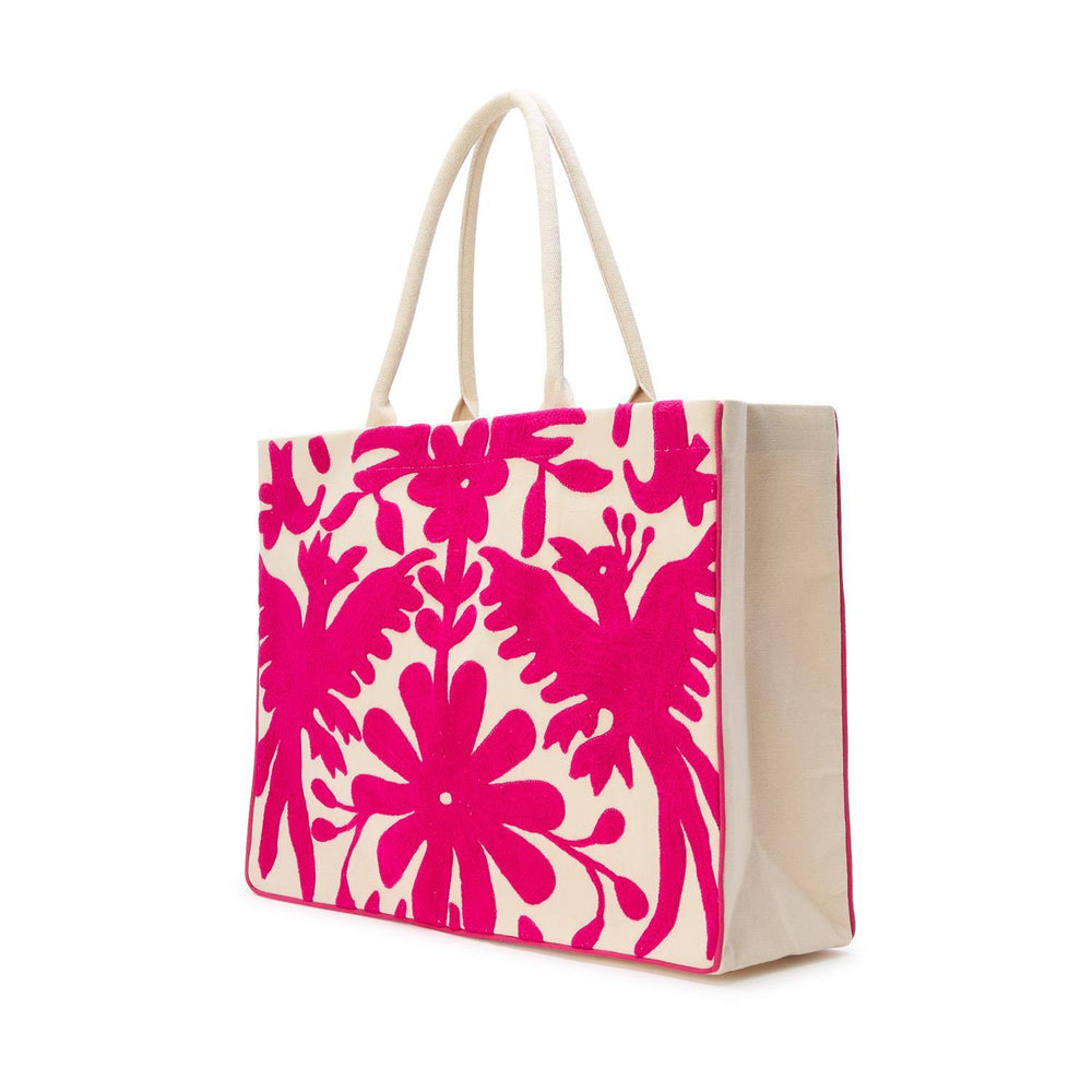 
                      
                        Flora & Fauna Embroidered Tote Bag
                      
                    