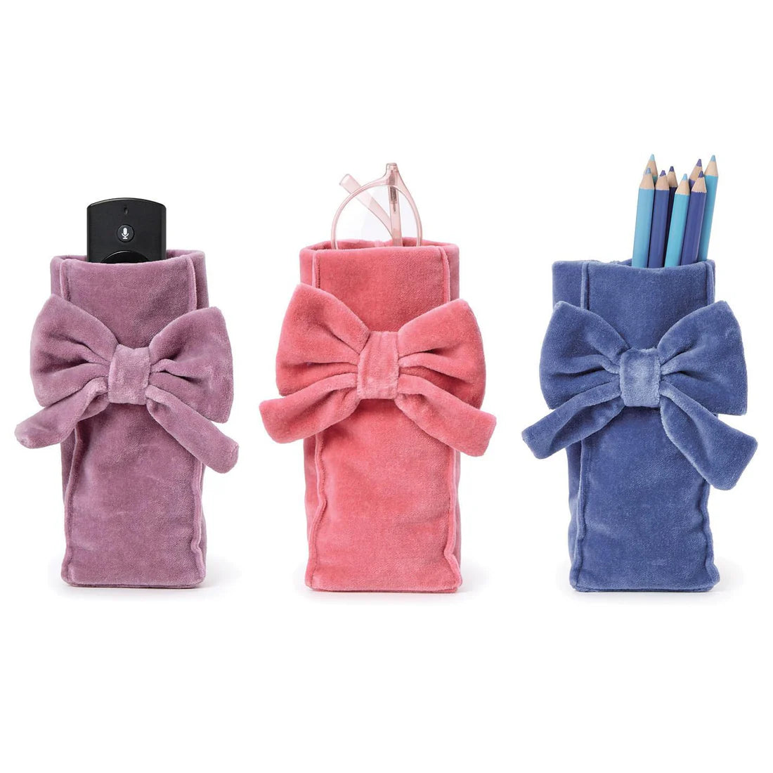 Velvet Bow Eyeglass Holder