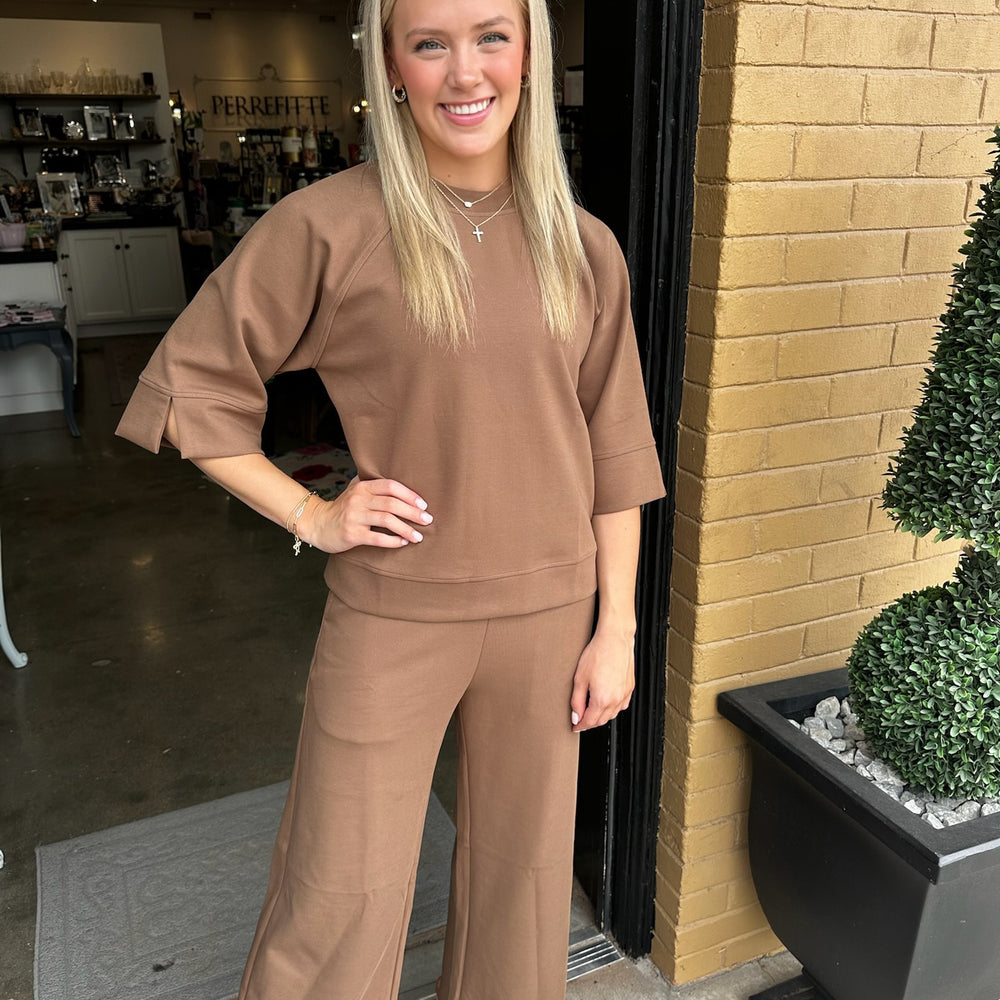 Carmel Raglan Top