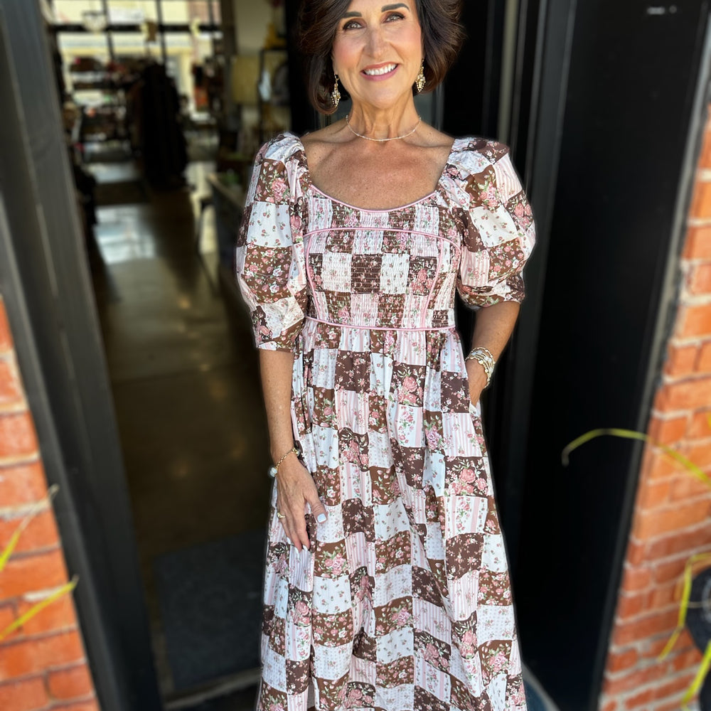 Pink Mocha Maven Dress