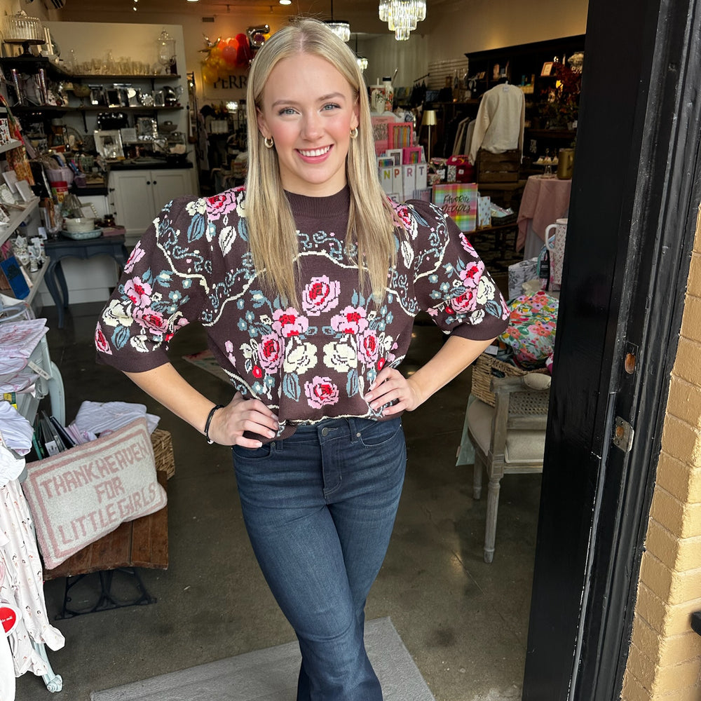 CoCo Floral Sweater