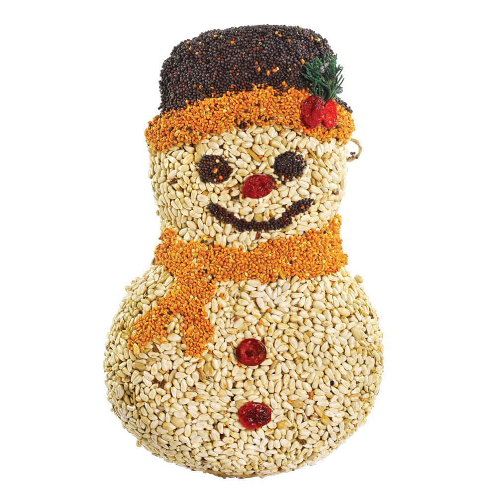 Christmas Snowman Bird Feeder