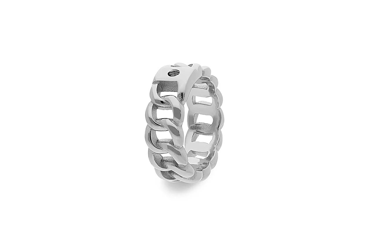 Qudo Ring Liberi Silver