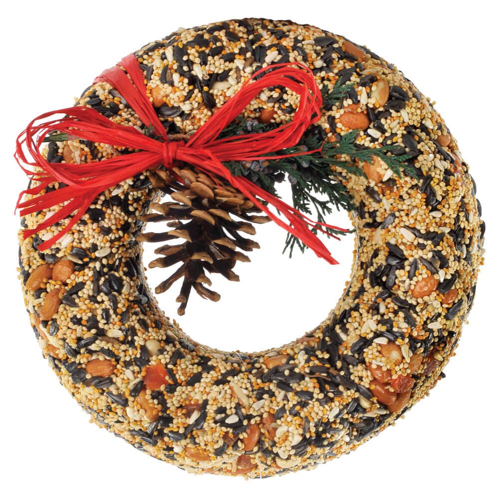 Christmas Wildfeast Wreath Bird Feeder