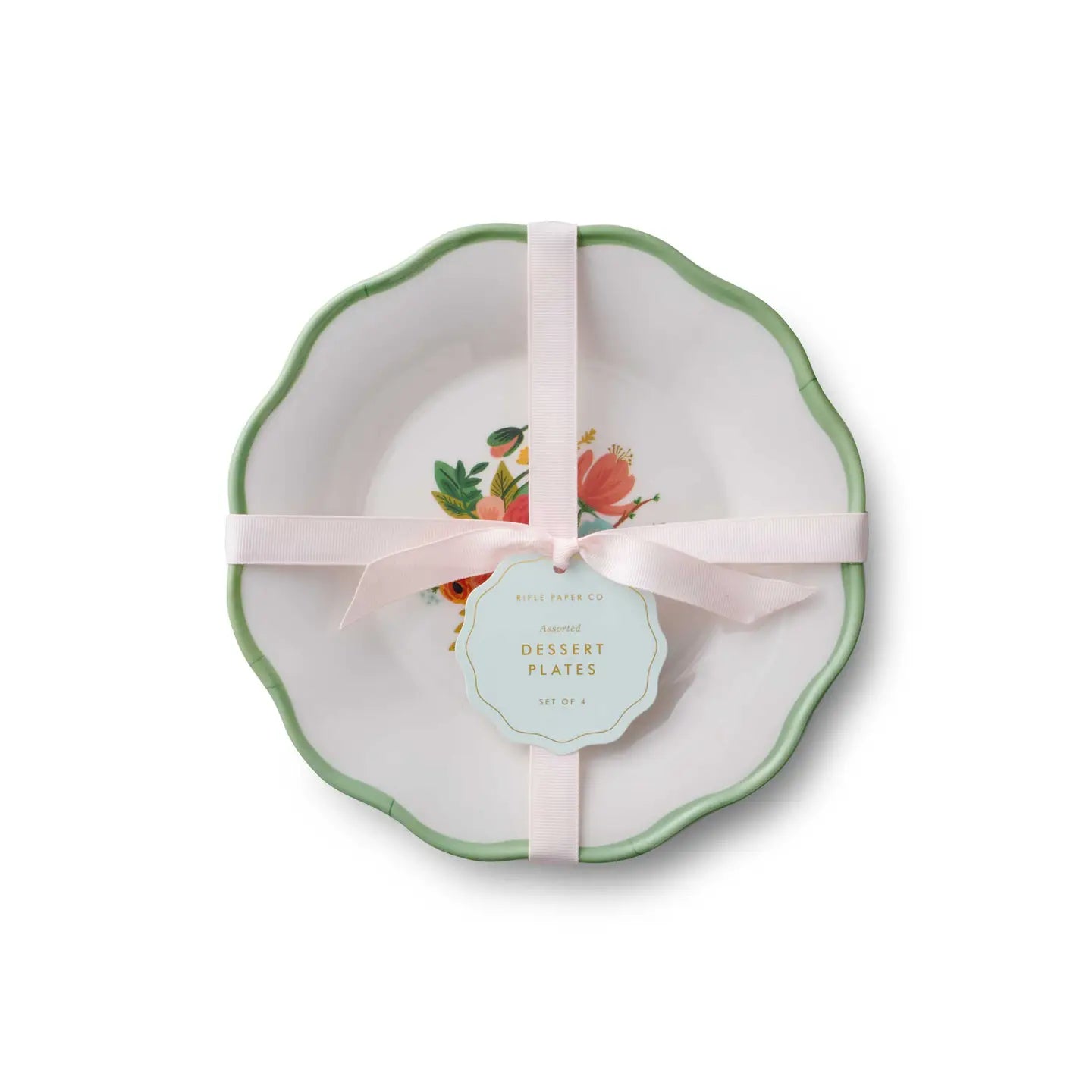 Garden Party Melamine Dessert Plates