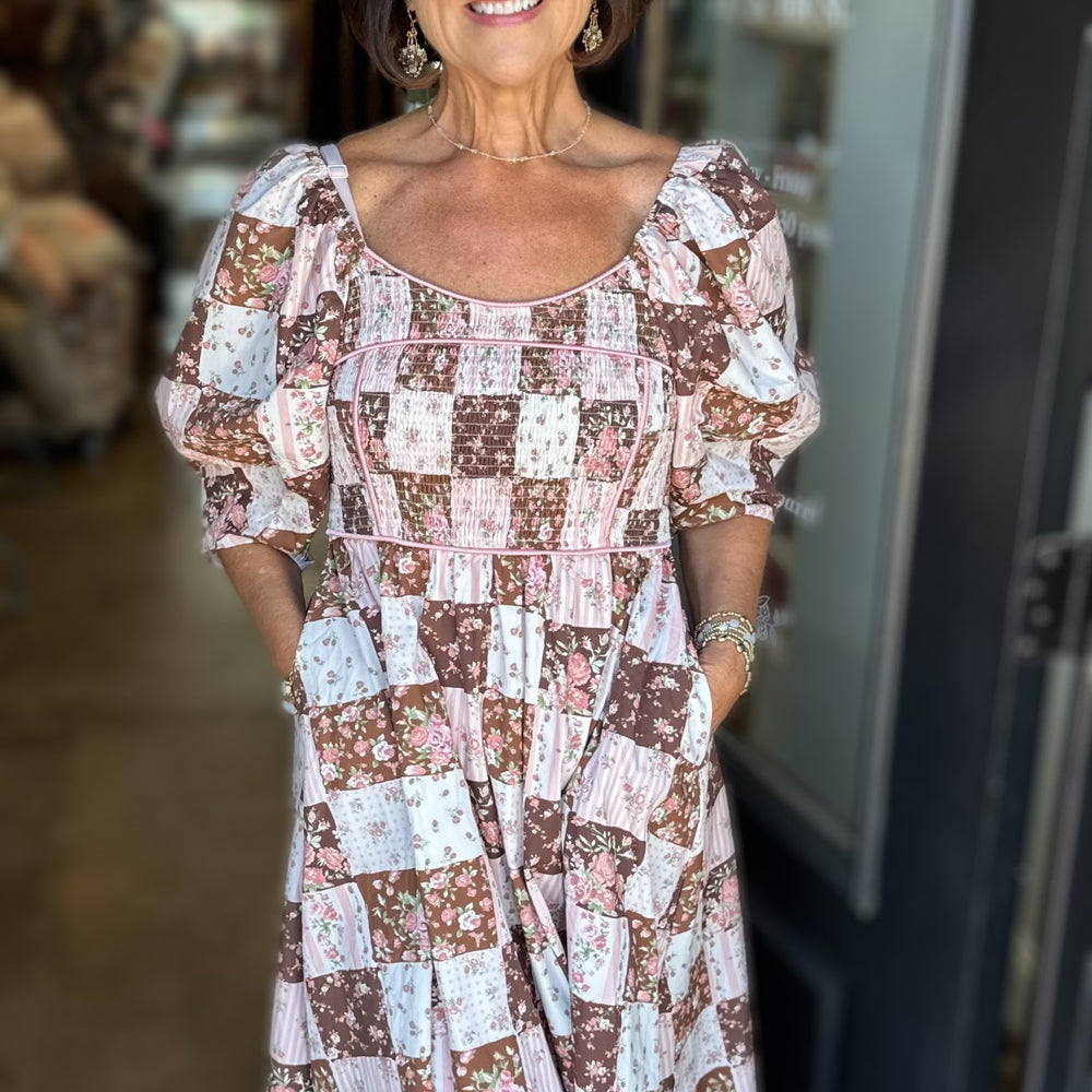 
                      
                        Pink Mocha Maven Dress
                      
                    