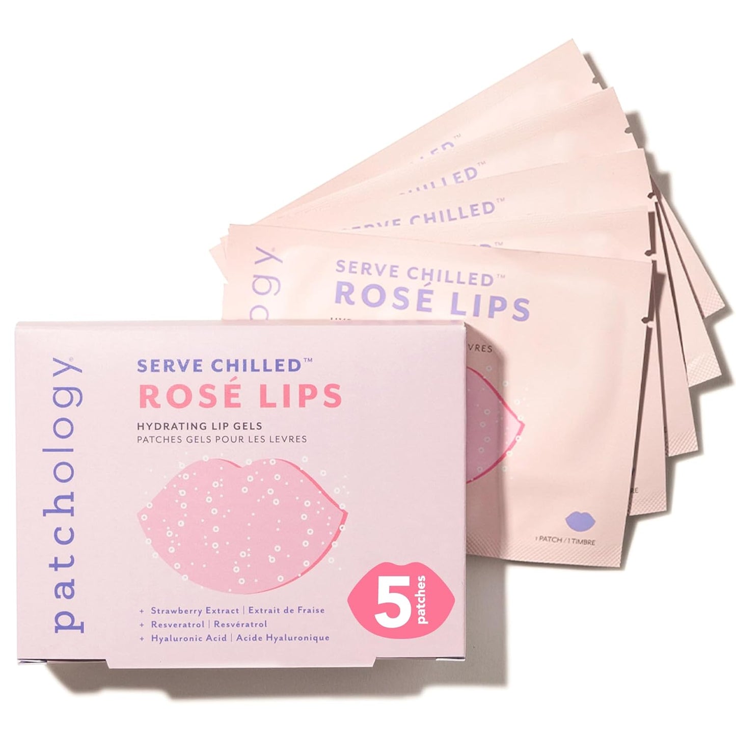 Served Chilled Rose Lip Gel-5pk