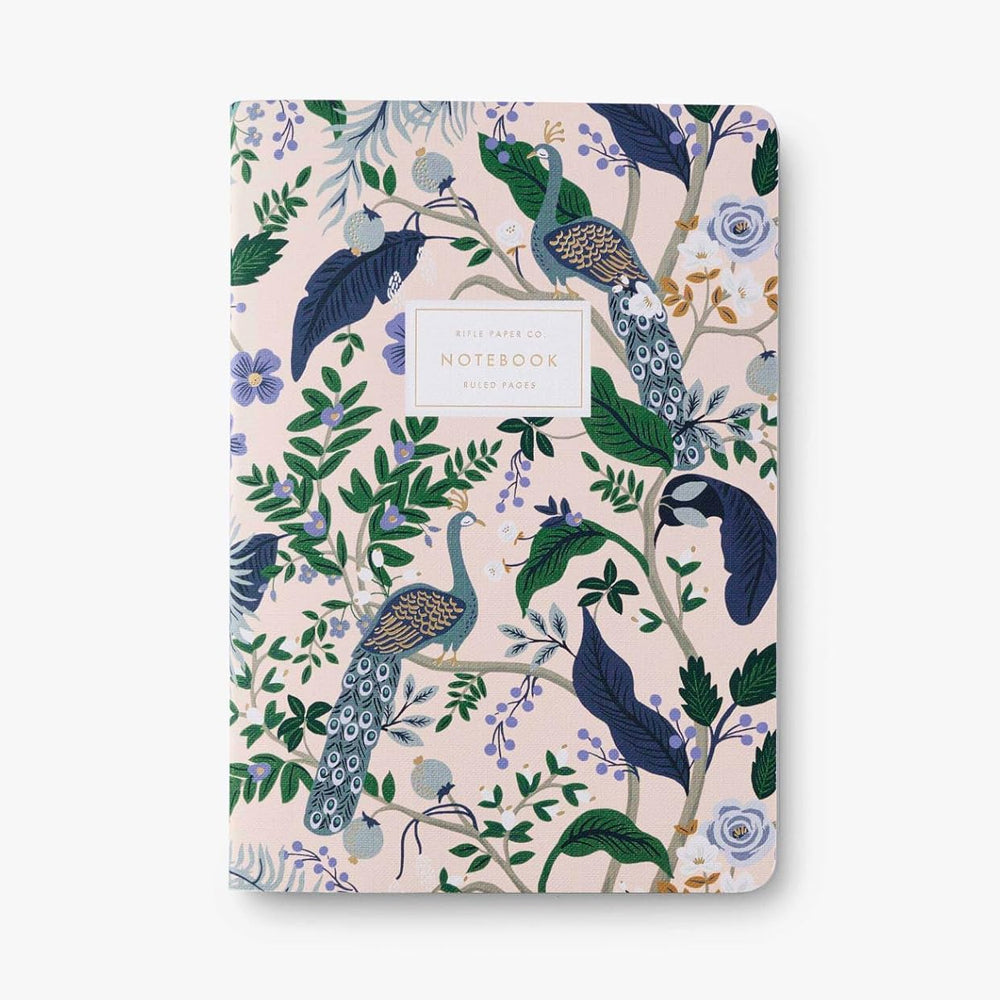 
                      
                        Rifle Paper Co Assorted Set of 3 Peacock Notebooks
                      
                    