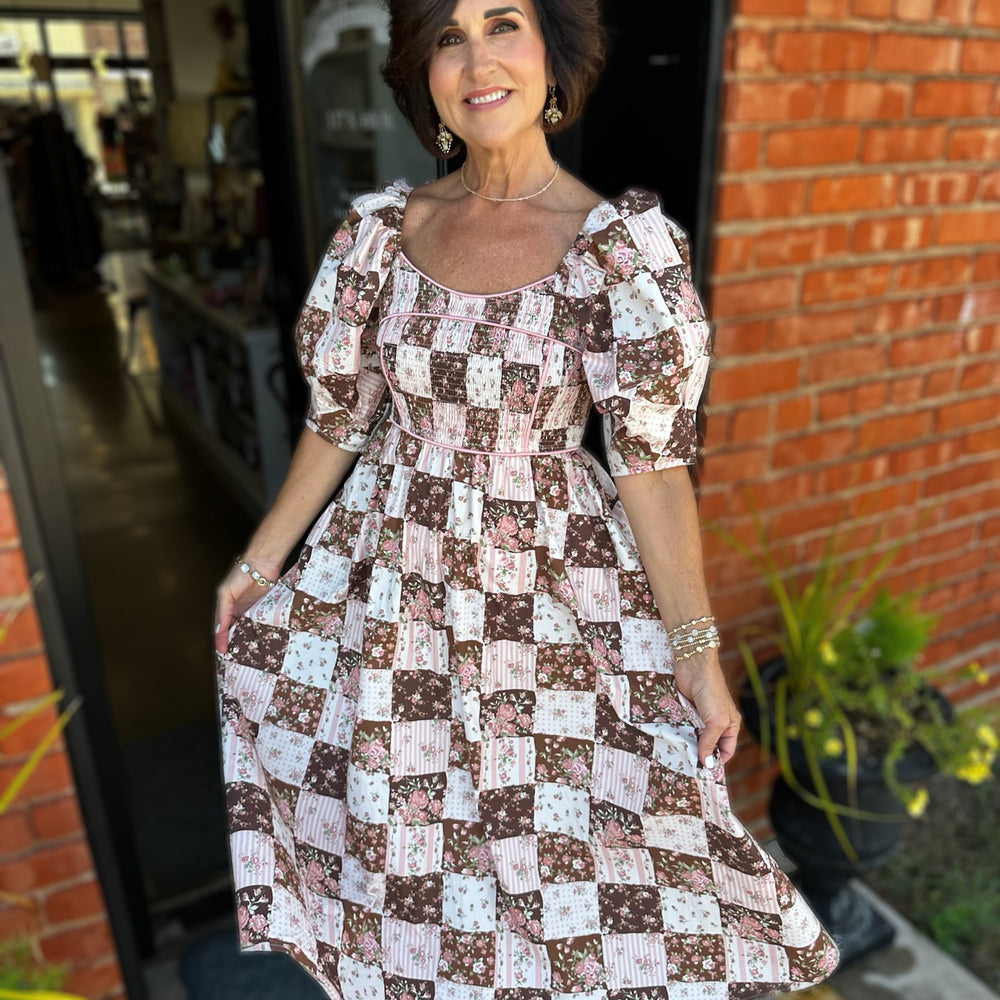 Pink Mocha Maven Dress
