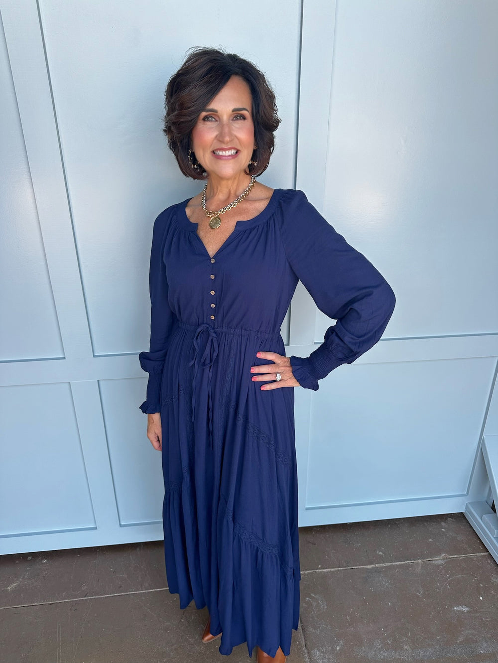 Indigo Anne Maxi Dress