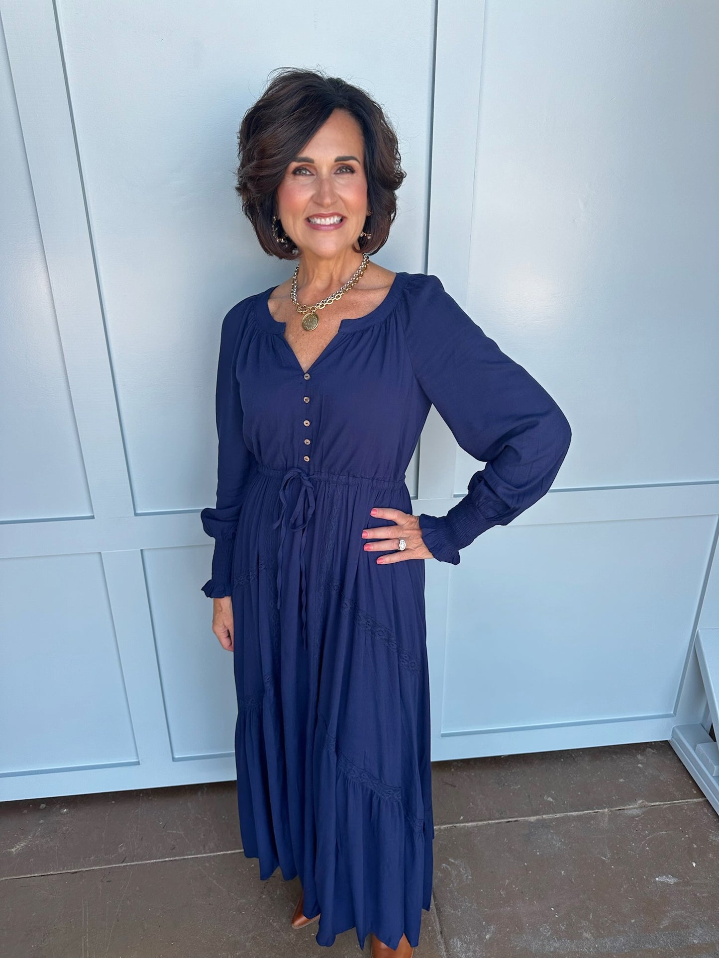 Indigo Anne Maxi Dress