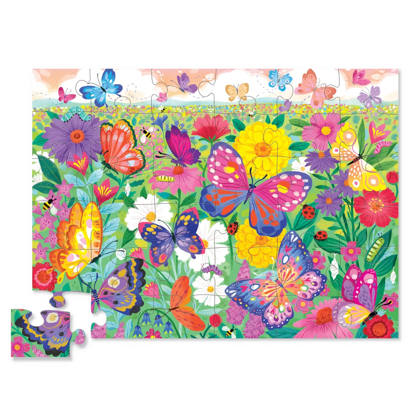 36-Pc Butterfly Garden Puzzle