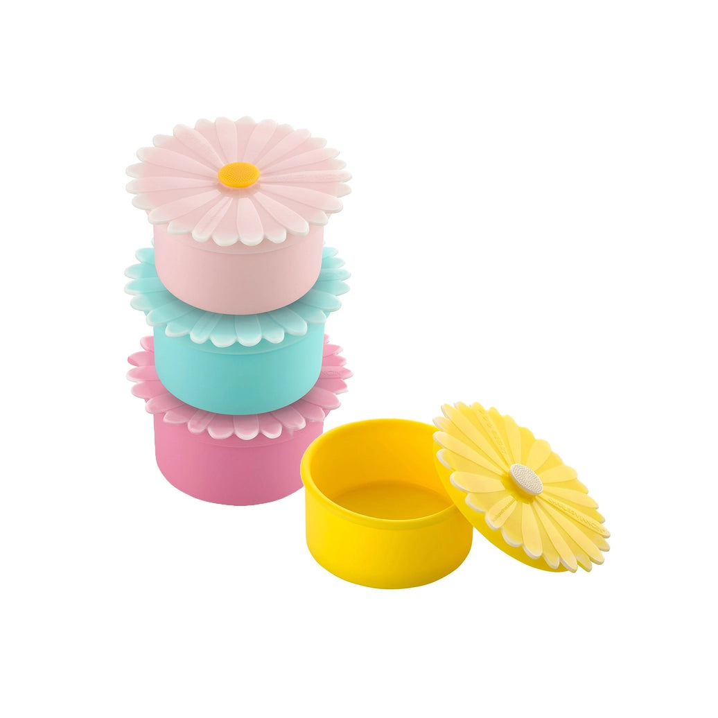 Set of 4 Daisy Containers