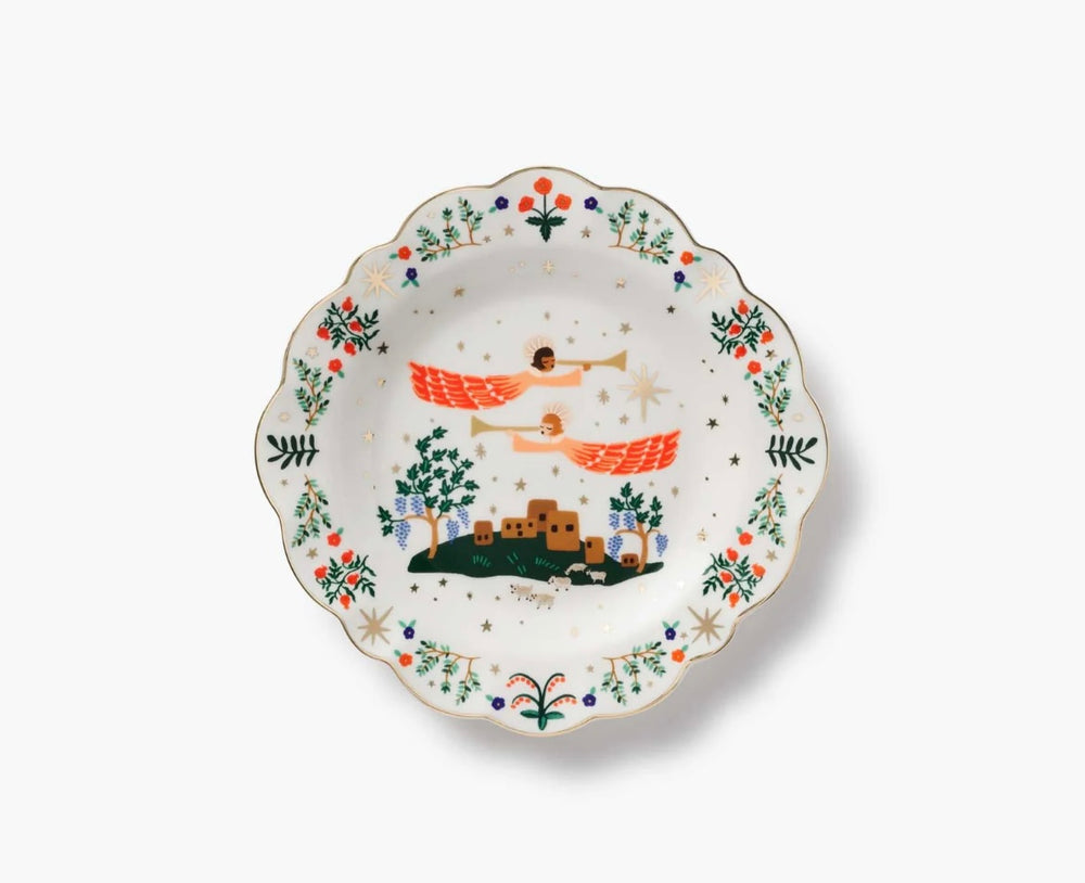 Rifle Paper Nativity Dessert Plates set of 4