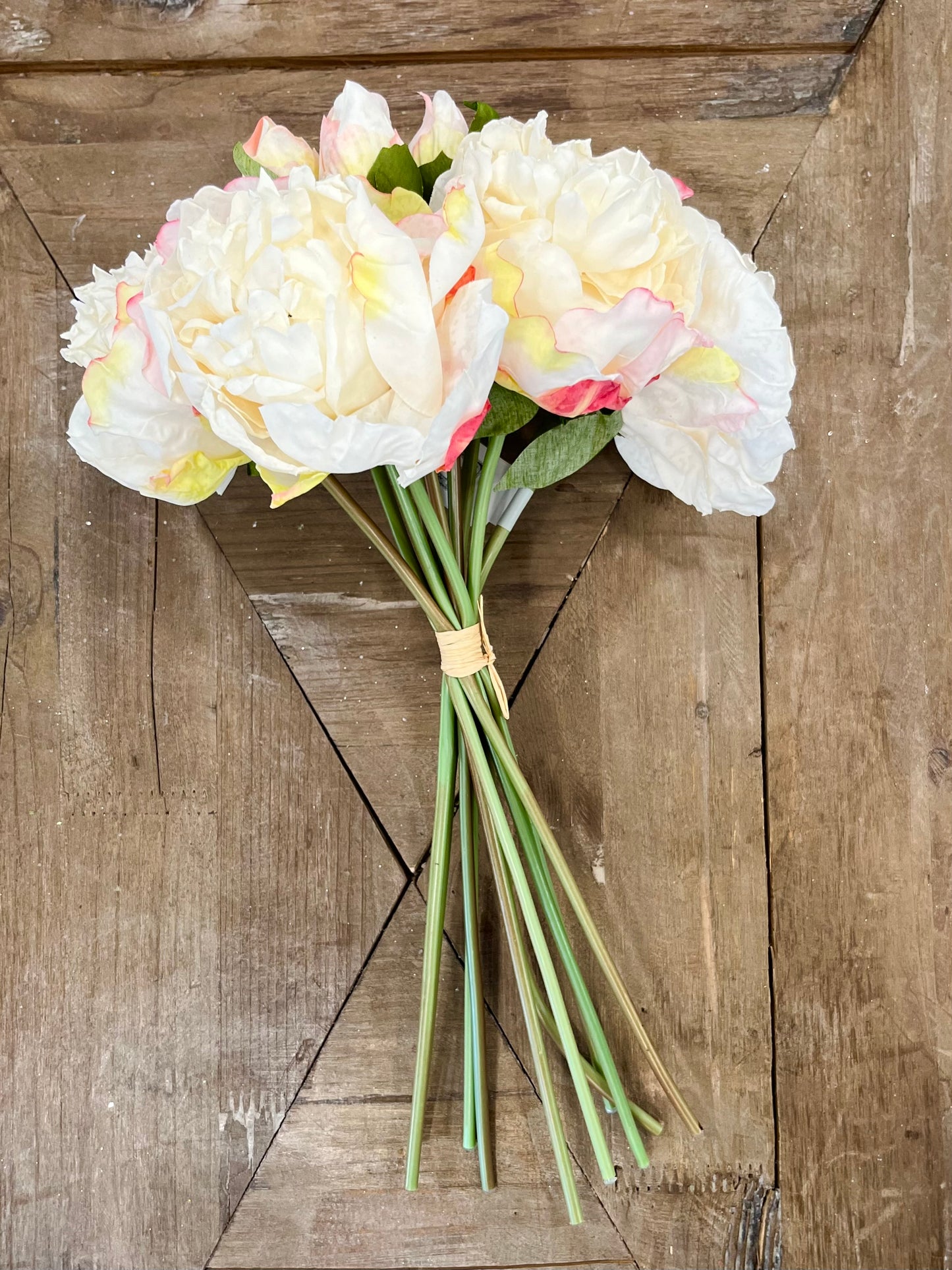 Blush White English Rose Bouquet