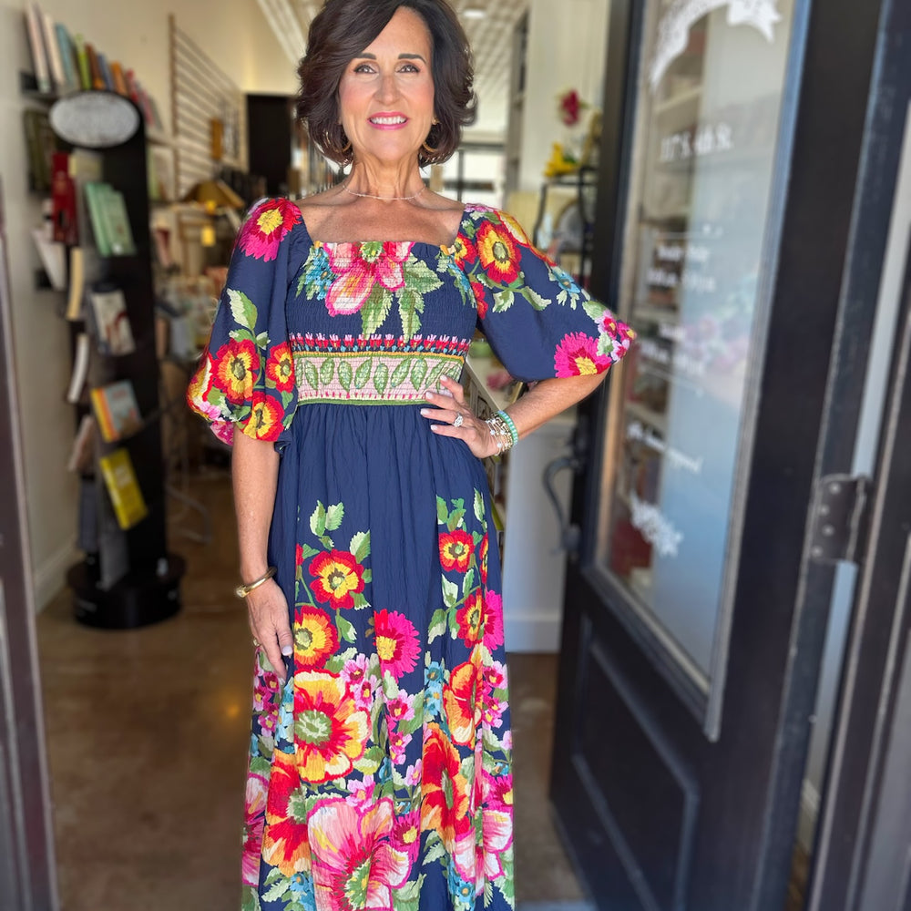 Fields of Flowers Maxi Dress