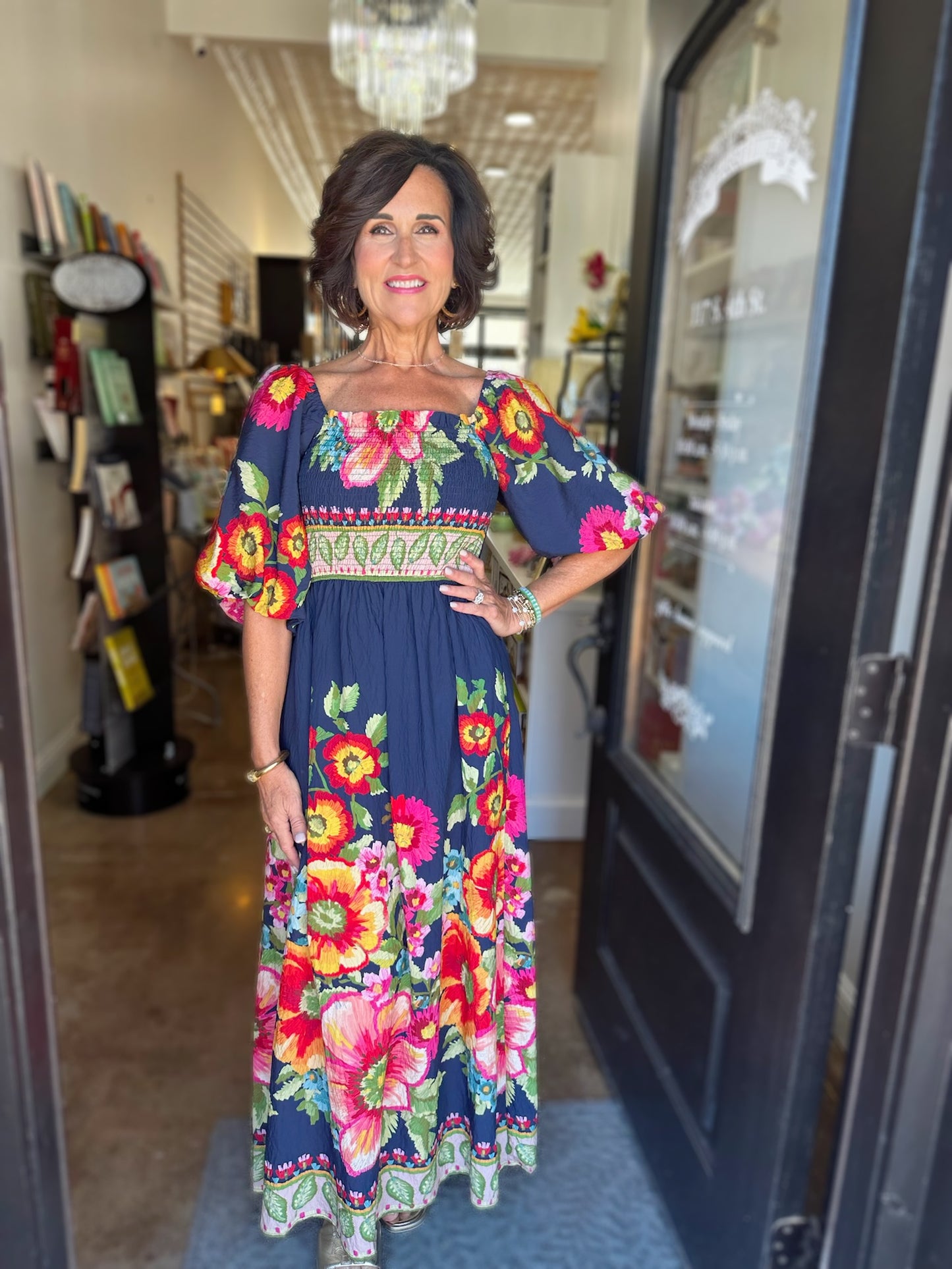 Fields of Flowers Maxi Dress
