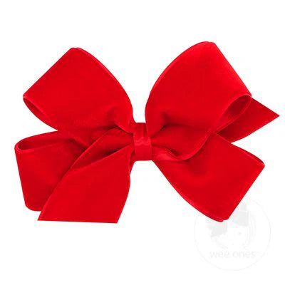 Md Red Velvet and Satin Bow
