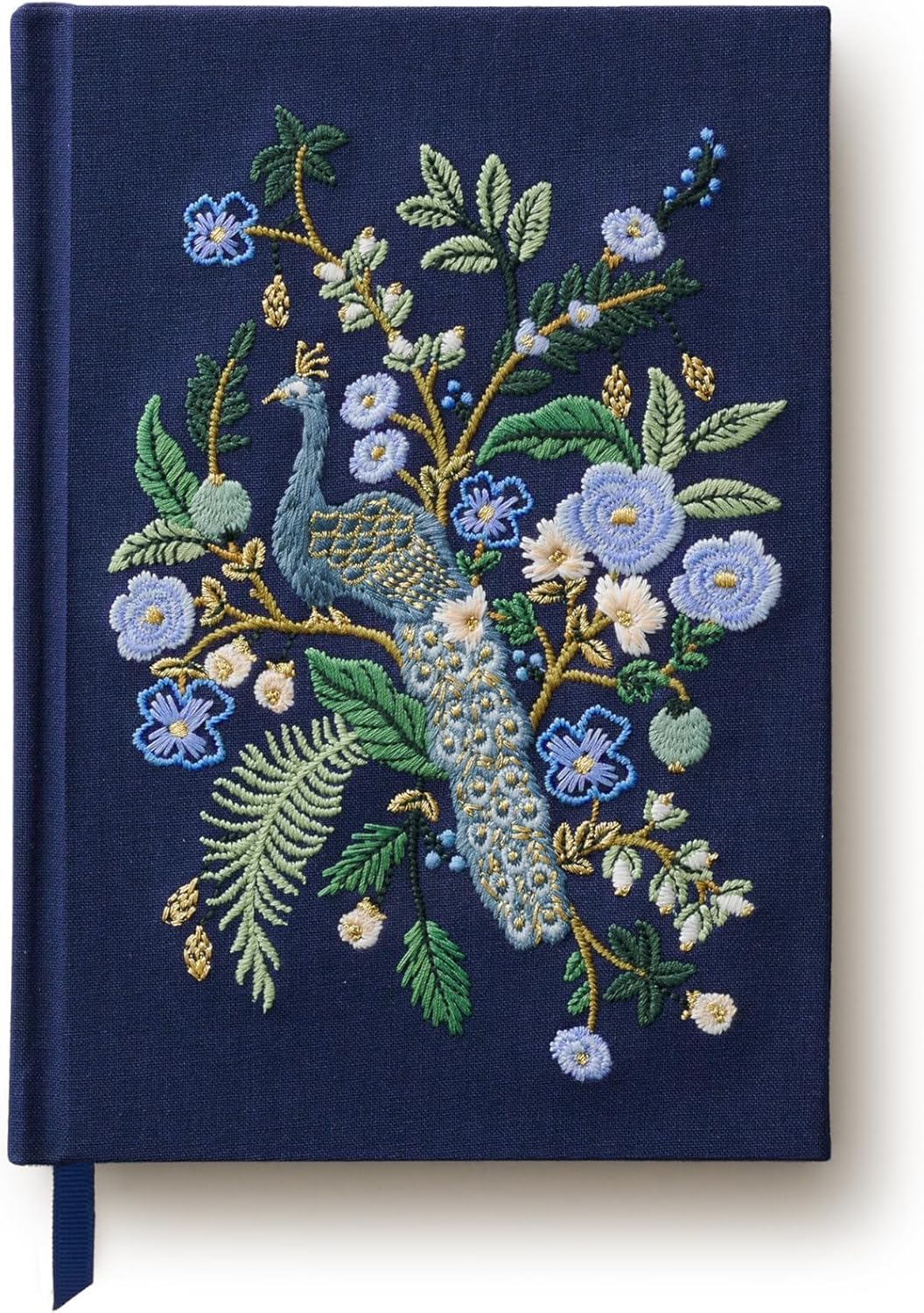 Rifle Paper Co Embroidered Peacock Journal