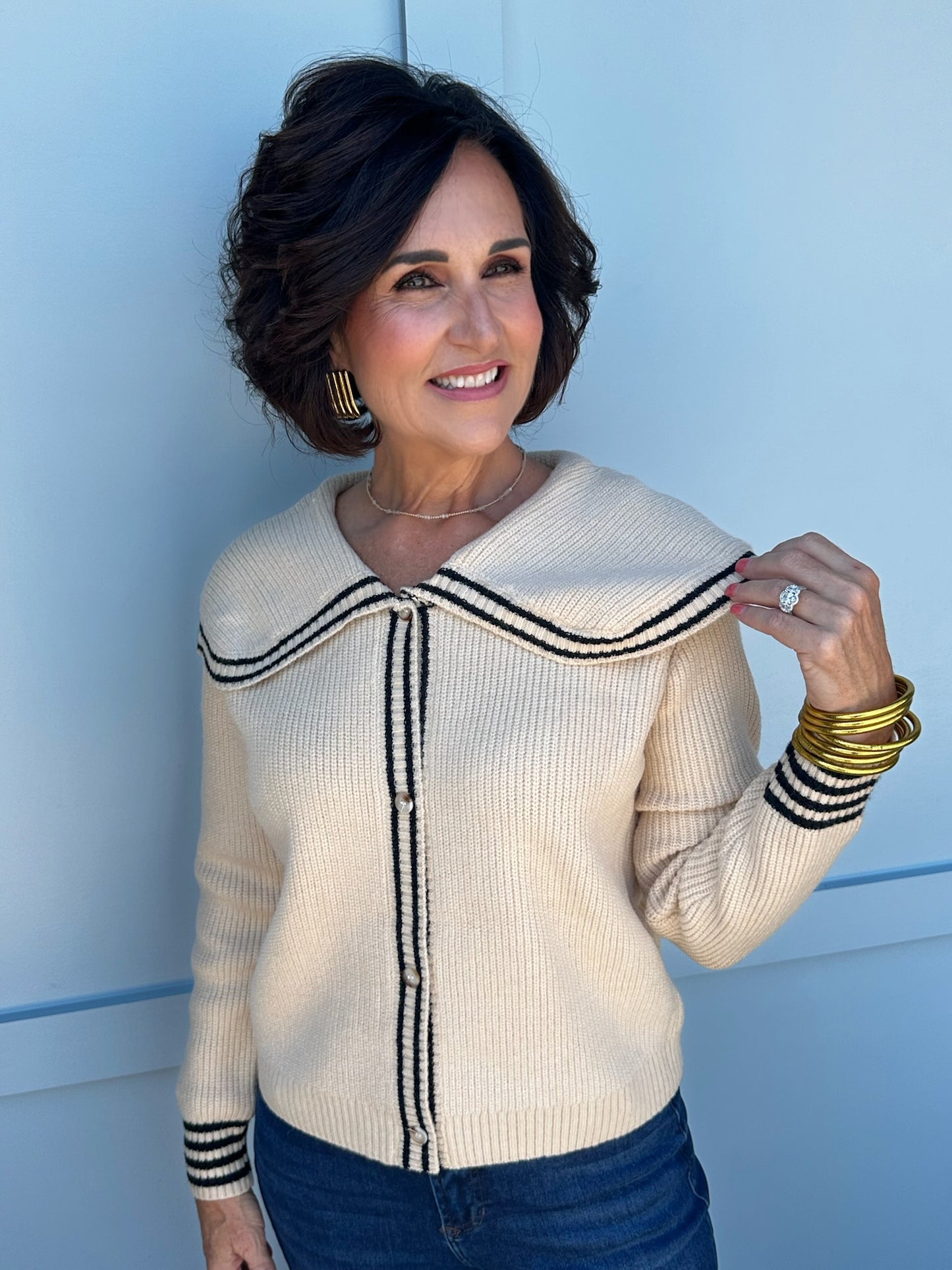 Paige Collar sweater