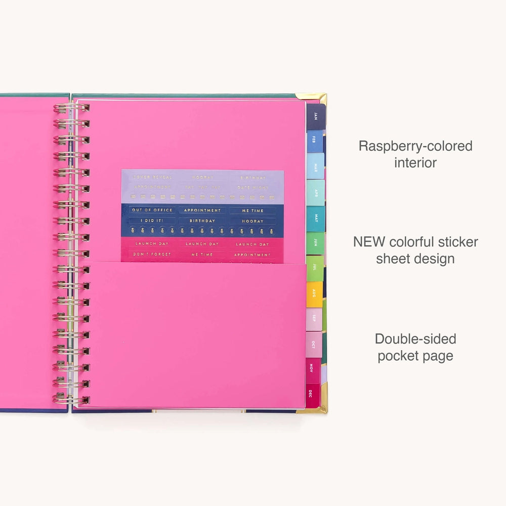 
                      
                        2026 Spiral Weekly Simplified Planner- Rainbow Row
                      
                    