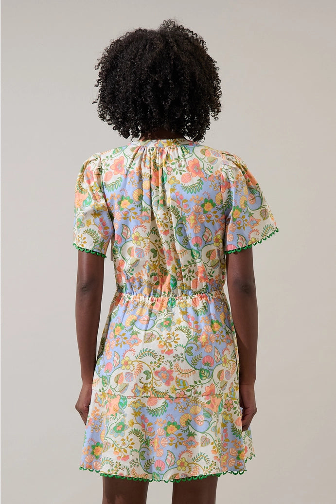 Zamara Floral Dress