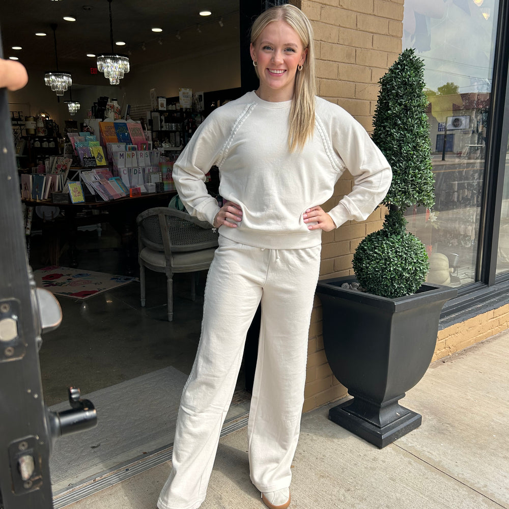 
                      
                        Z Supply Take All Sweatpant-Crystal
                      
                    