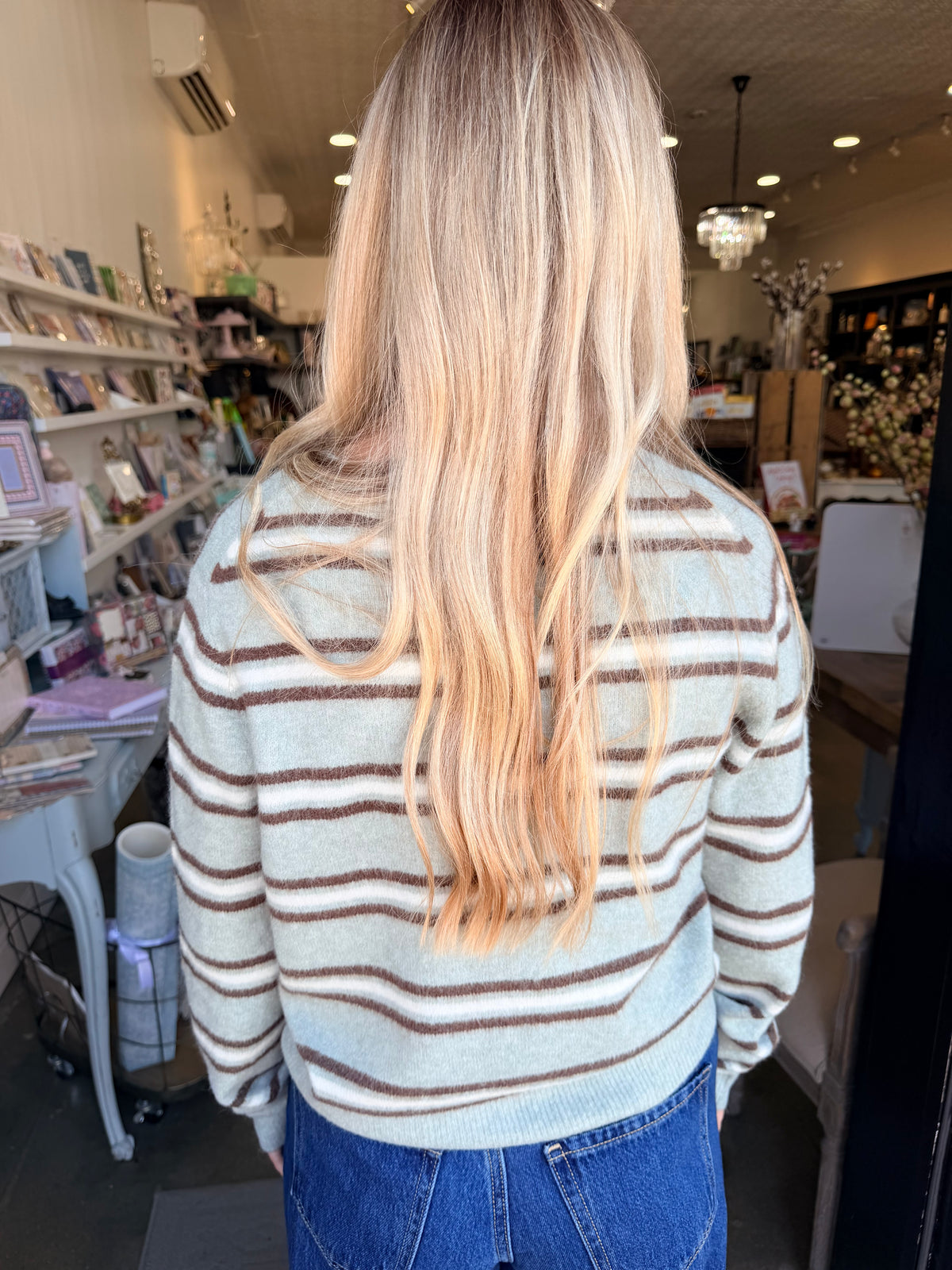 Z Supply Medina Stripe Cardigan