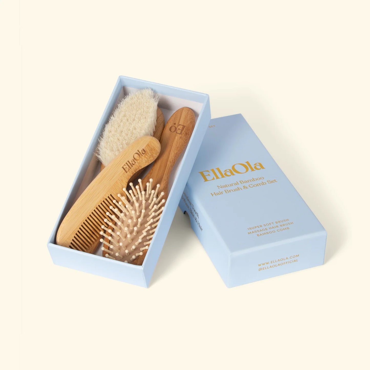 Ella Ola Brush and Comb Set (IJ)