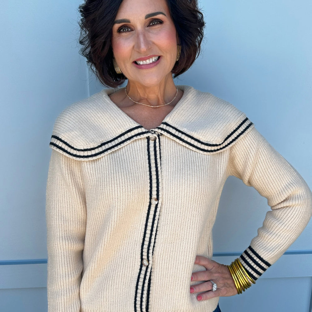 Paige Collar sweater