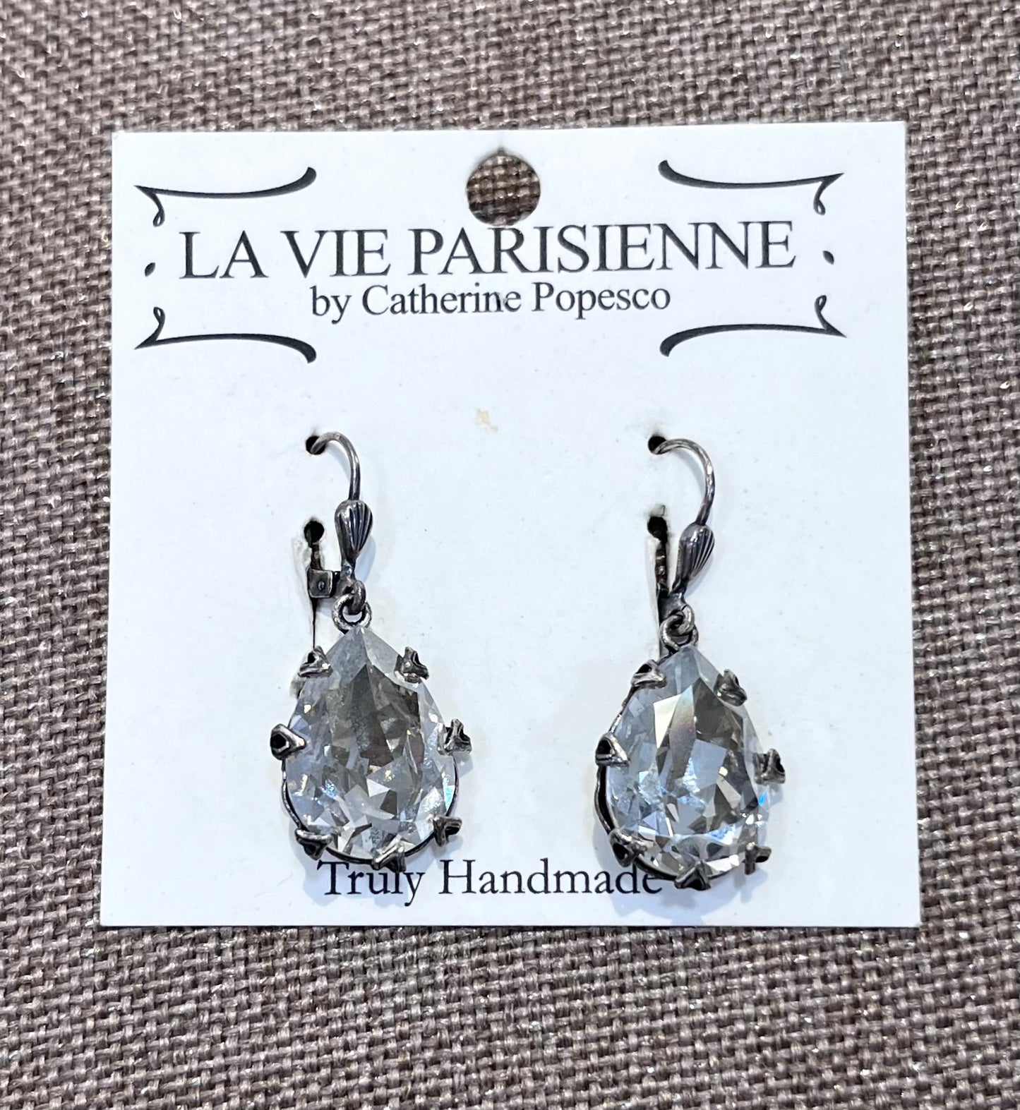 La Vie Parisienne Celine Teardrop Earrings