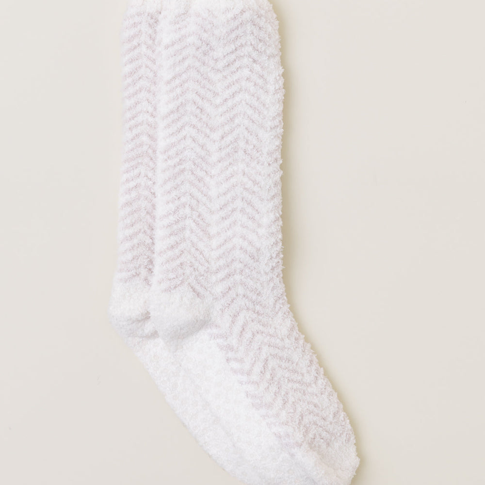Barefoot Dreams CozyChic Herringbone Socks