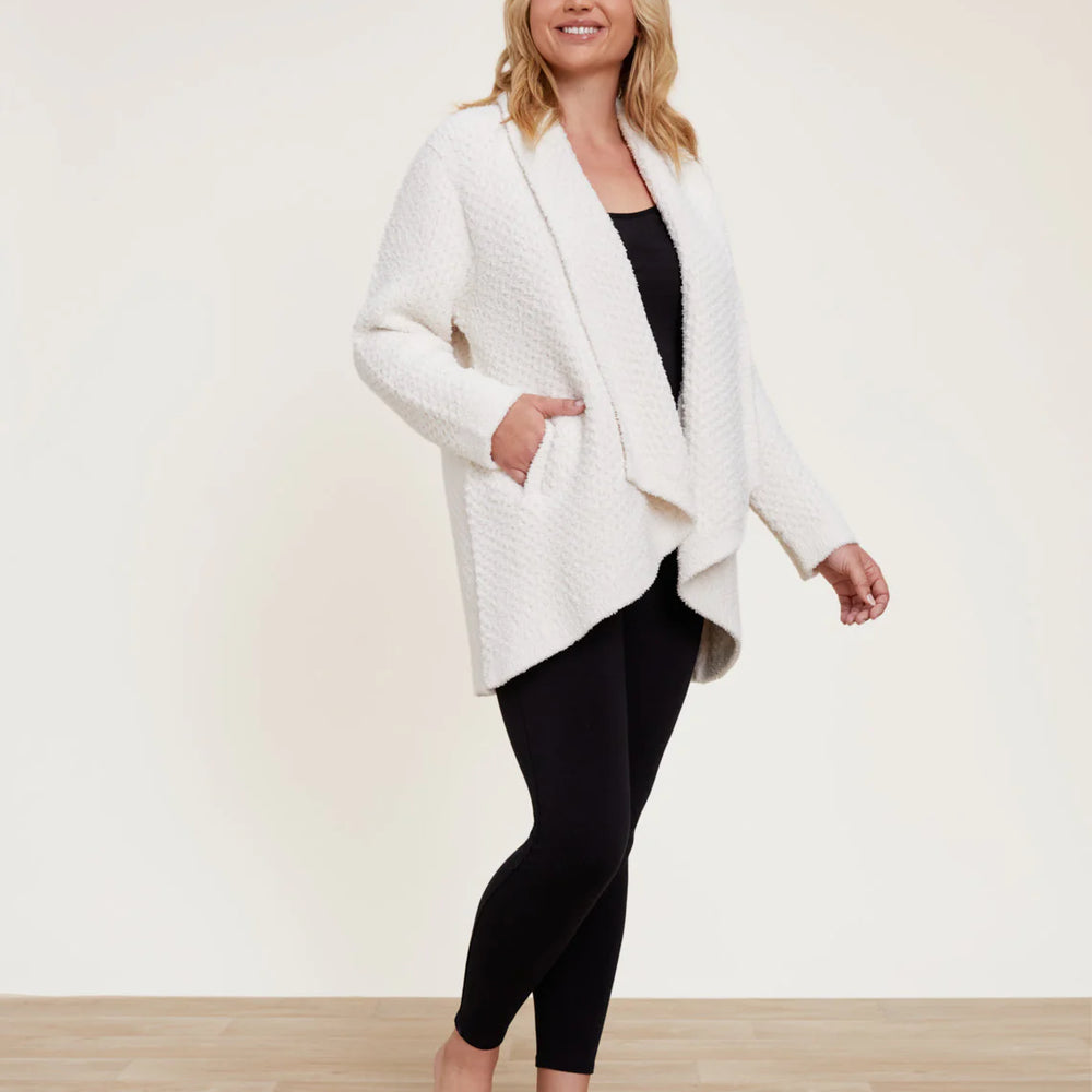 
                      
                        CozyChic Honeycomb Shawl Cardigan
                      
                    
