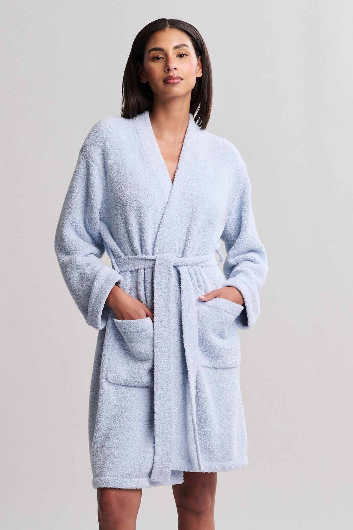 Barefoot Dreams Snowdrop CozyChic Robe