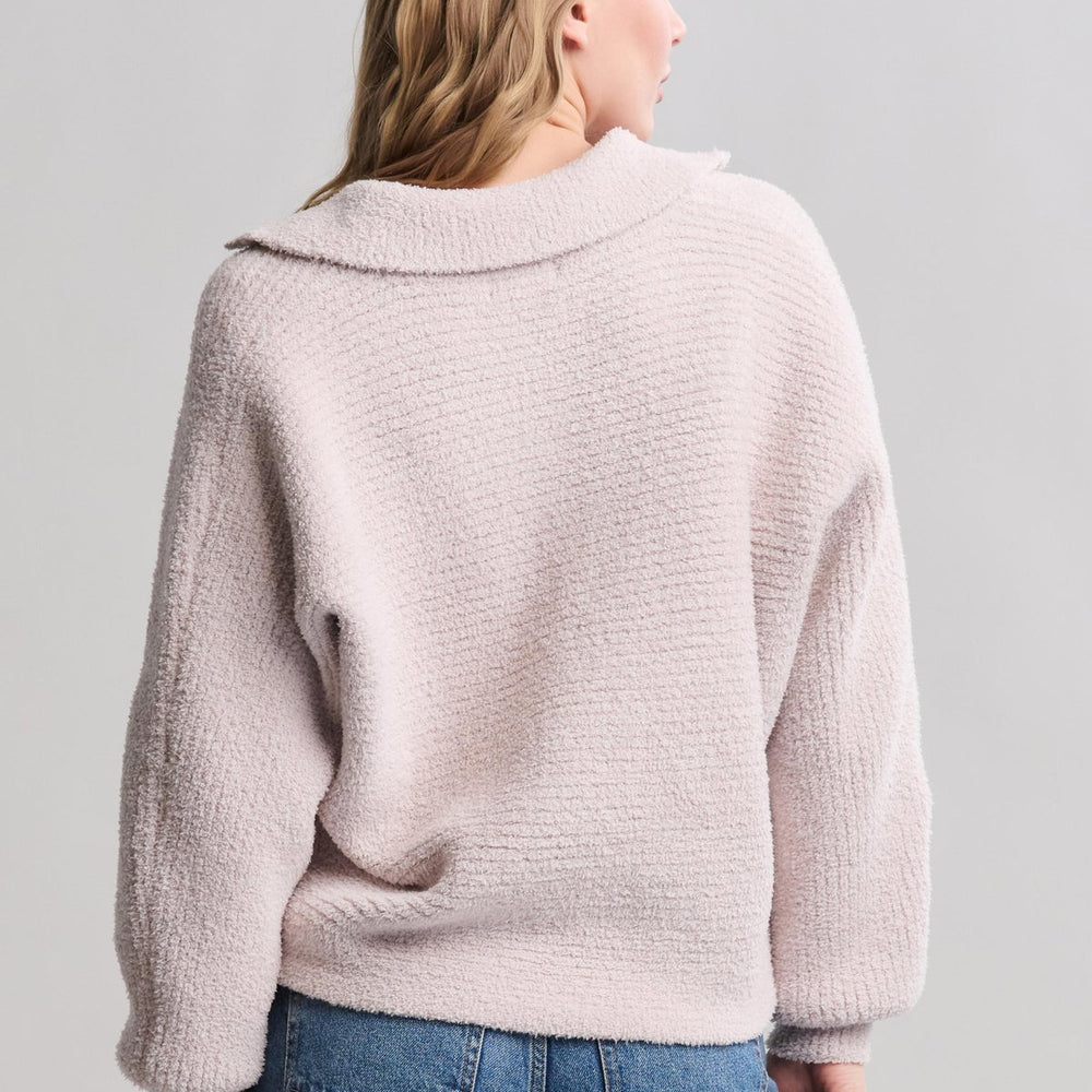 
                      
                        Barefoot Dreams Stone Dolman Sleeve Collared Pullover
                      
                    