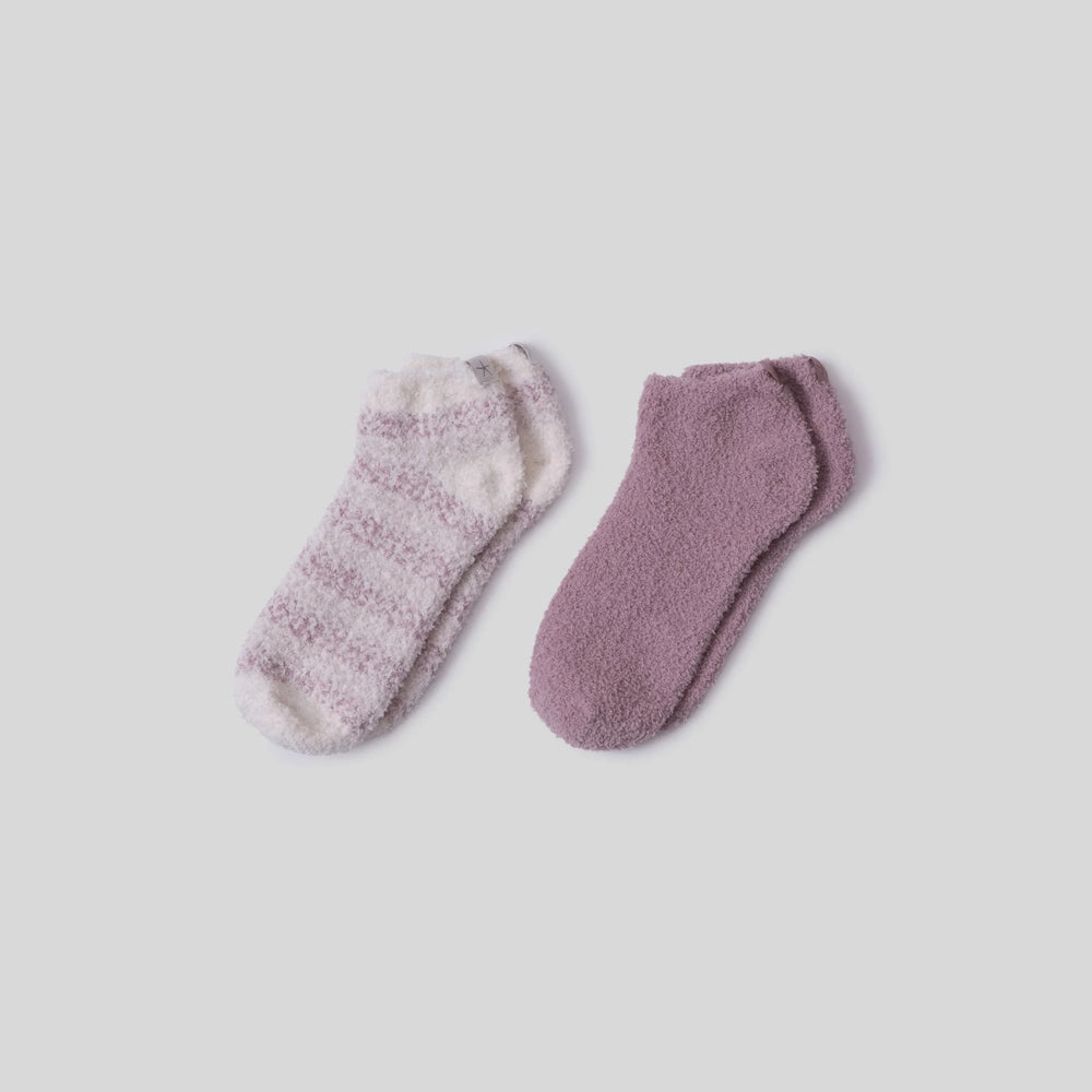 Barefoot Dreams Teaberry Multi Ankle Sock Set