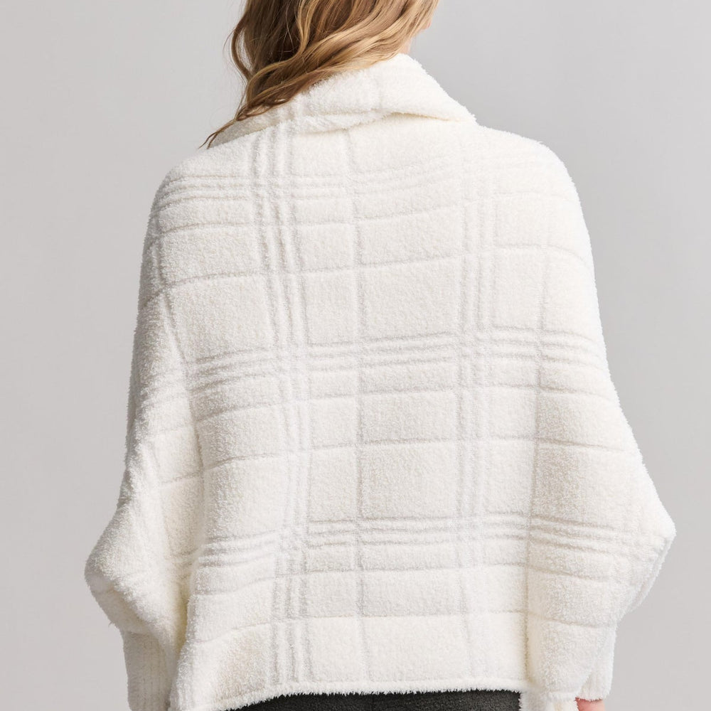 
                      
                        Barefoot Dreams Pearl Plaid CozyChic Blanket Cardigan
                      
                    
