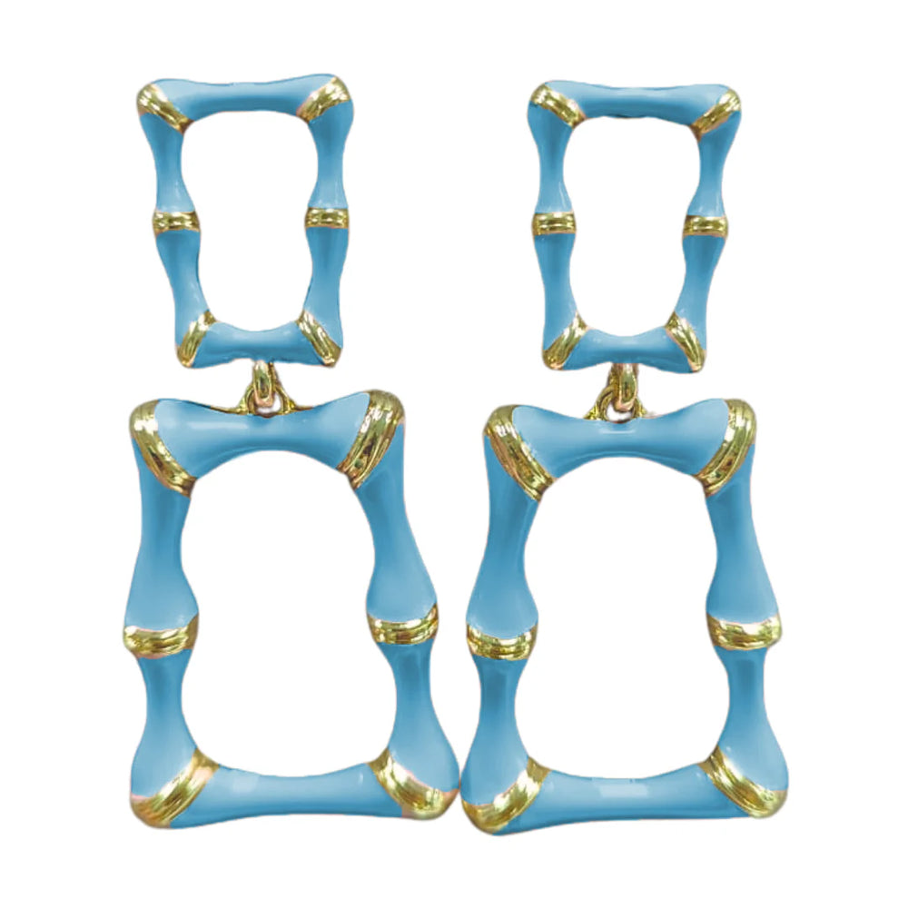 
                      
                        Brianna Cannon Enamel Bamboo Earrings
                      
                    