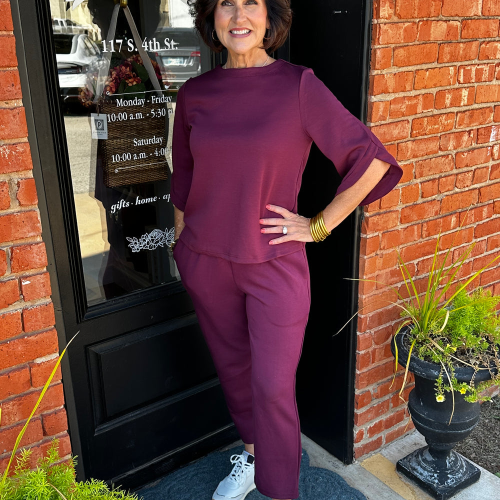 
                      
                        Port Butter Modal Flared Sleeve Top
                      
                    