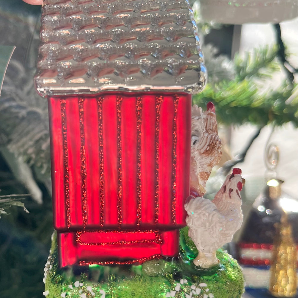 
                      
                        Cody Foster Chicken Coop Ornament
                      
                    