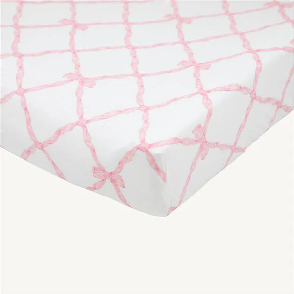 Belle Meade Bow Changing Pad Cover