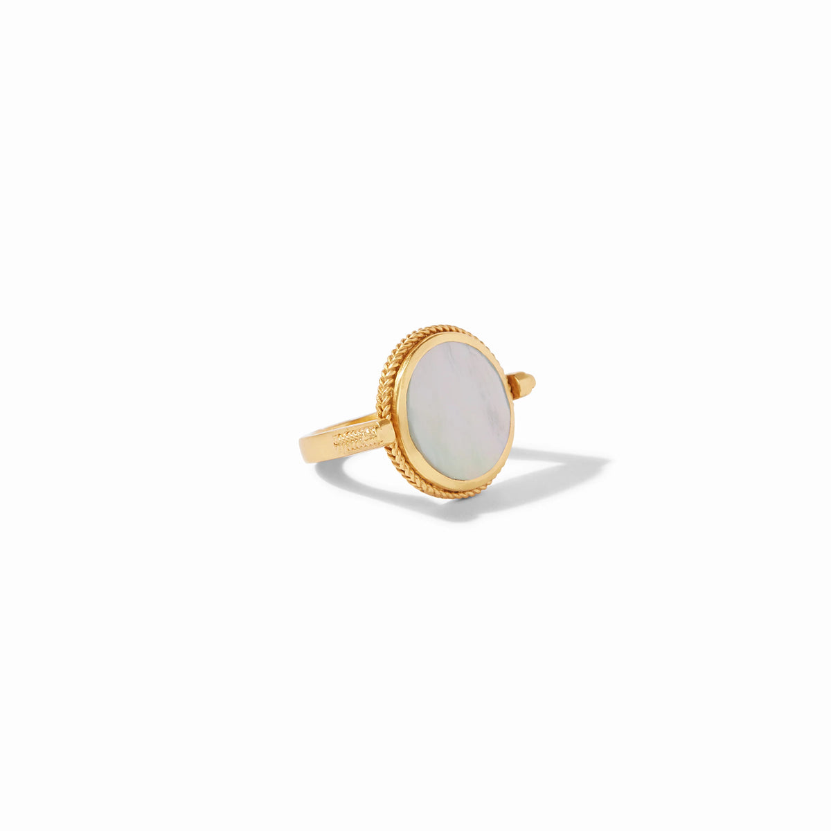 Julie Vos Gold Coin Revolving Ring