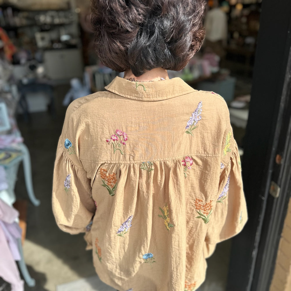 
                      
                        Fresh Cut Floral Embroidered Blouse
                      
                    