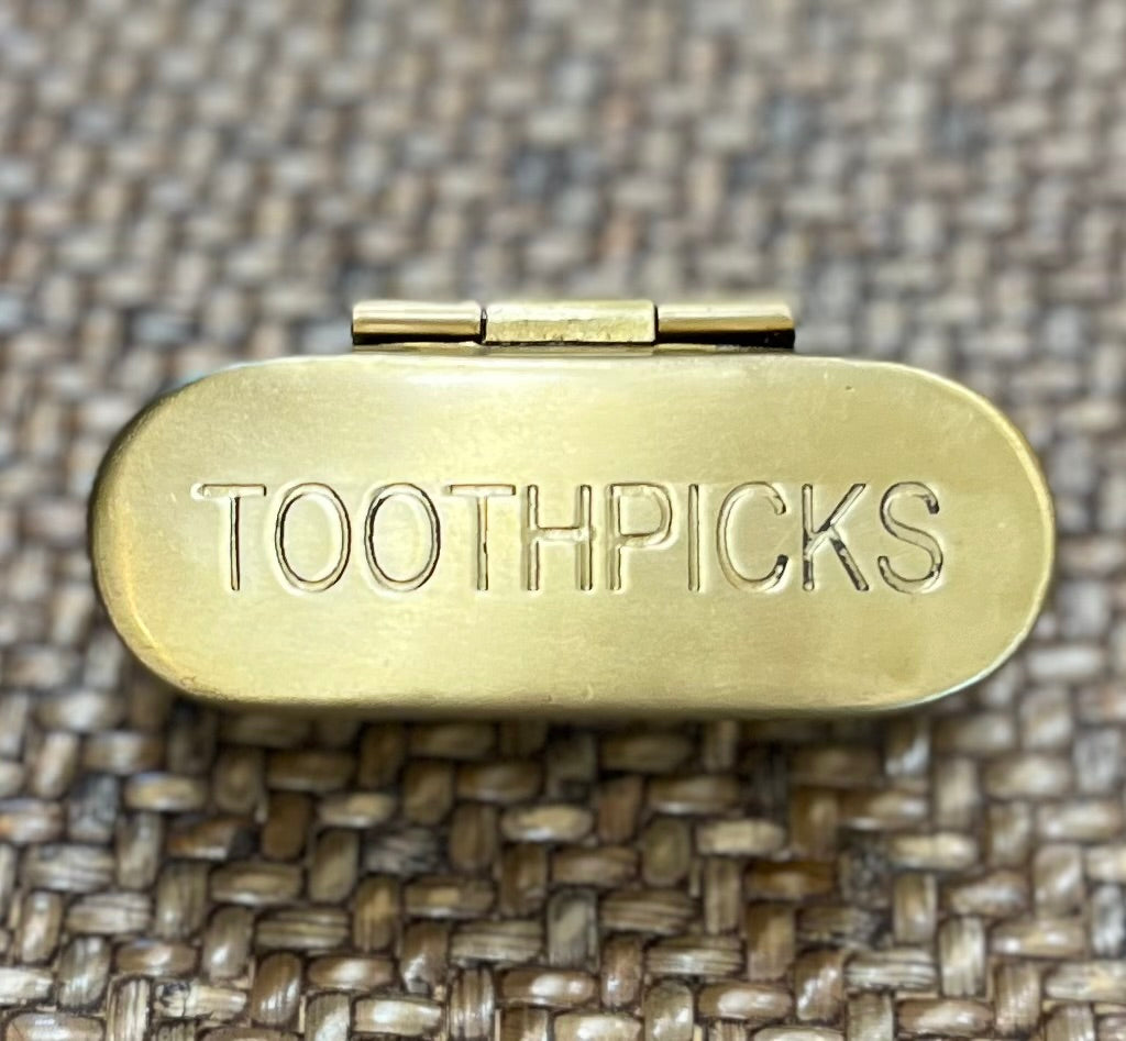 Toothpicks Metal Box