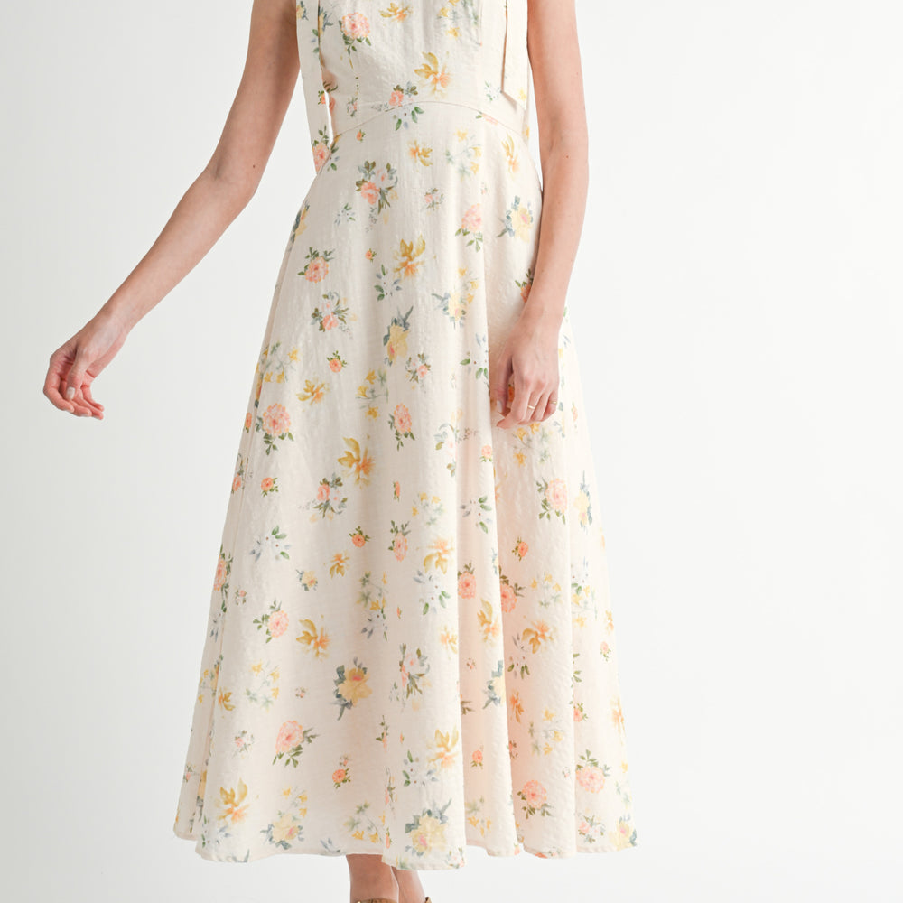 Citrus Floral Dress
