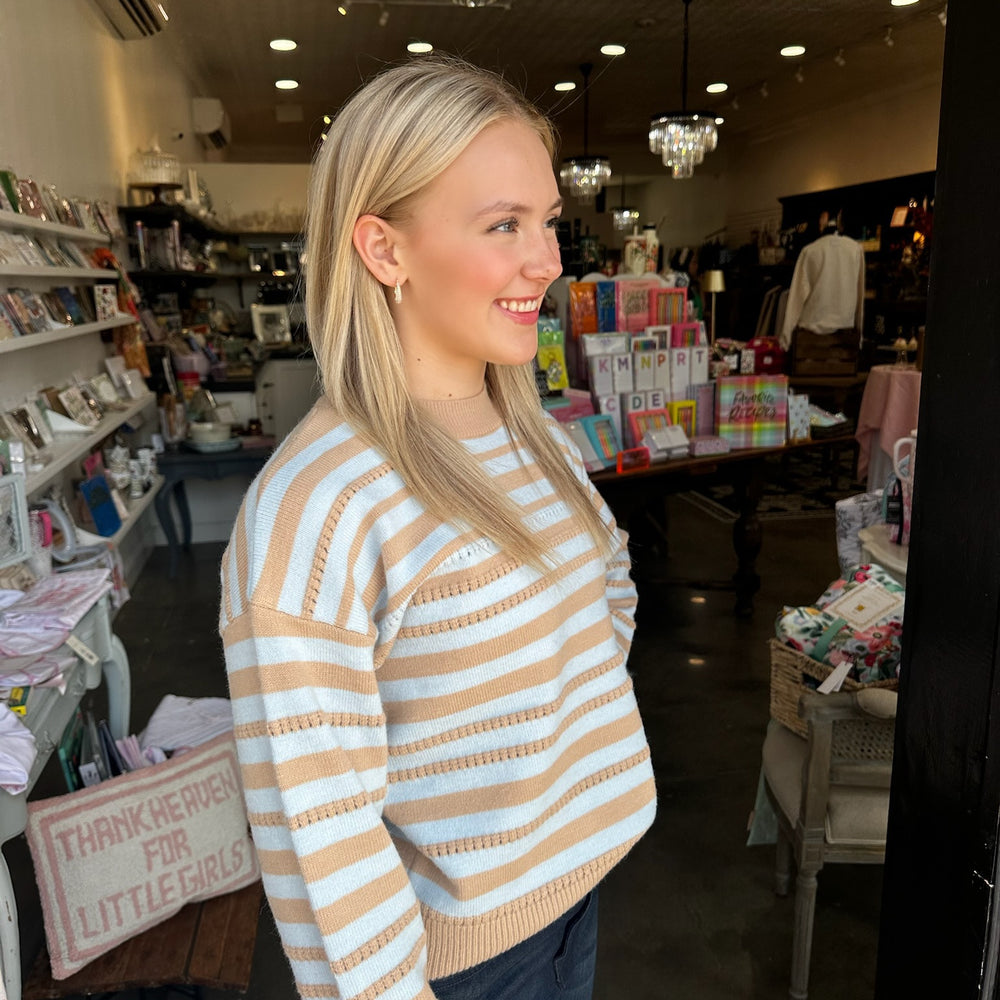Taupe Sky Sweater
